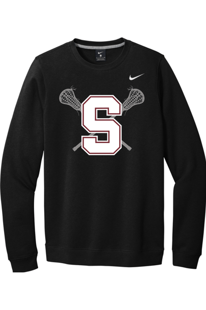 State College Lacrosse Club Fleece Crew Signature Lacrosse