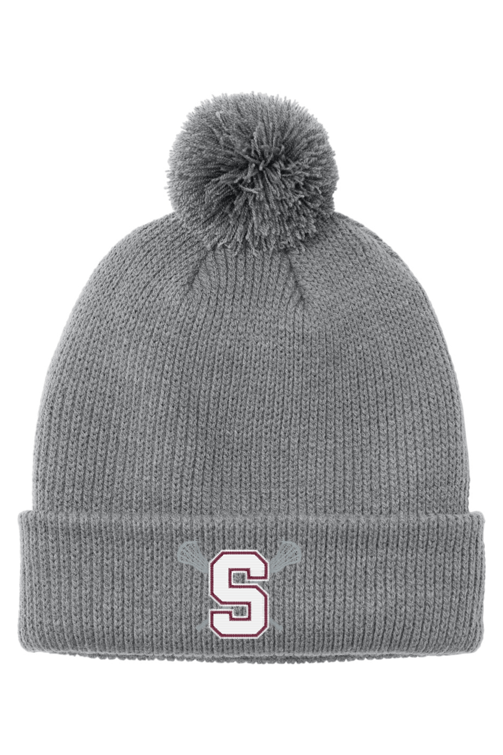 State College Lacrosse Cozy Pom Beanie Signature Lacrosse