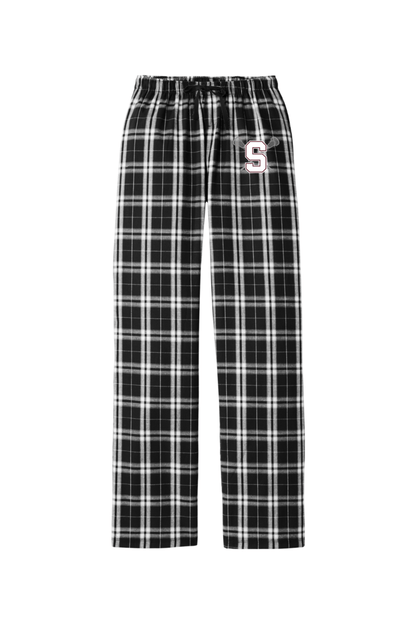 State College LC Adult Women's Flannel Plaid Pants Signature Lacrosse