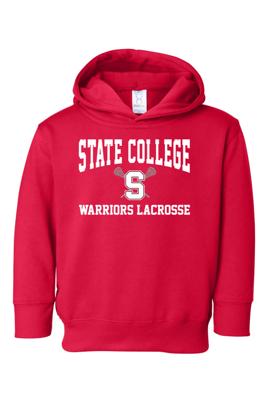 State College LC Toddler Fleece Hoodie Signature Lacrosse