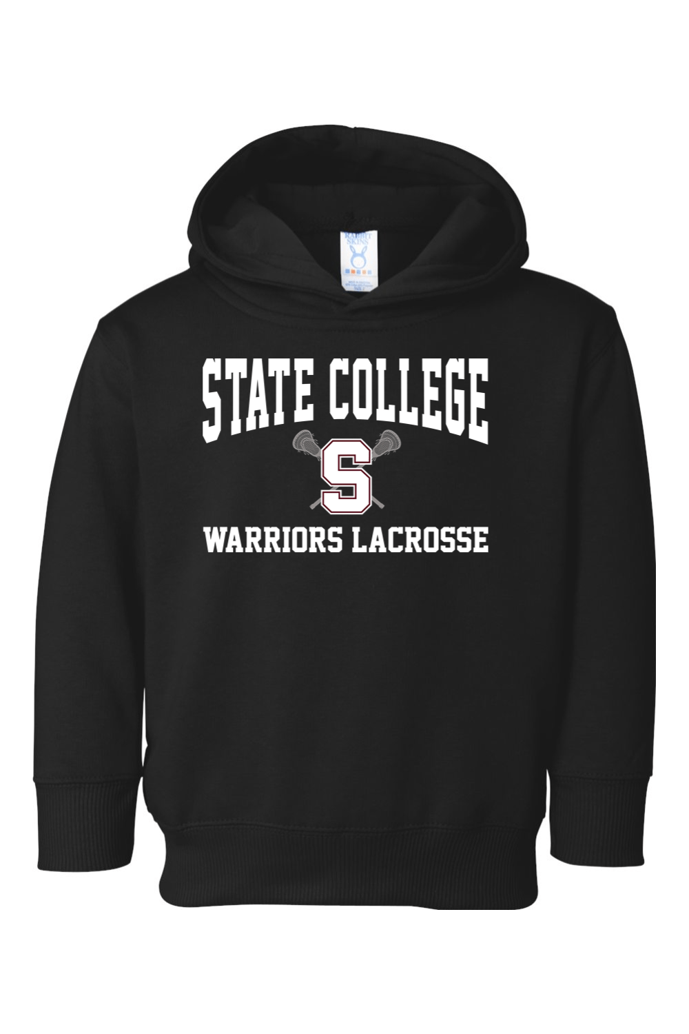 State College LC Toddler Fleece Hoodie Signature Lacrosse