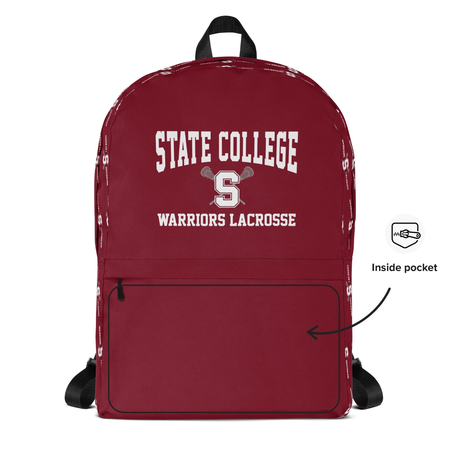 State College LC Travel Backpack Signature Lacrosse