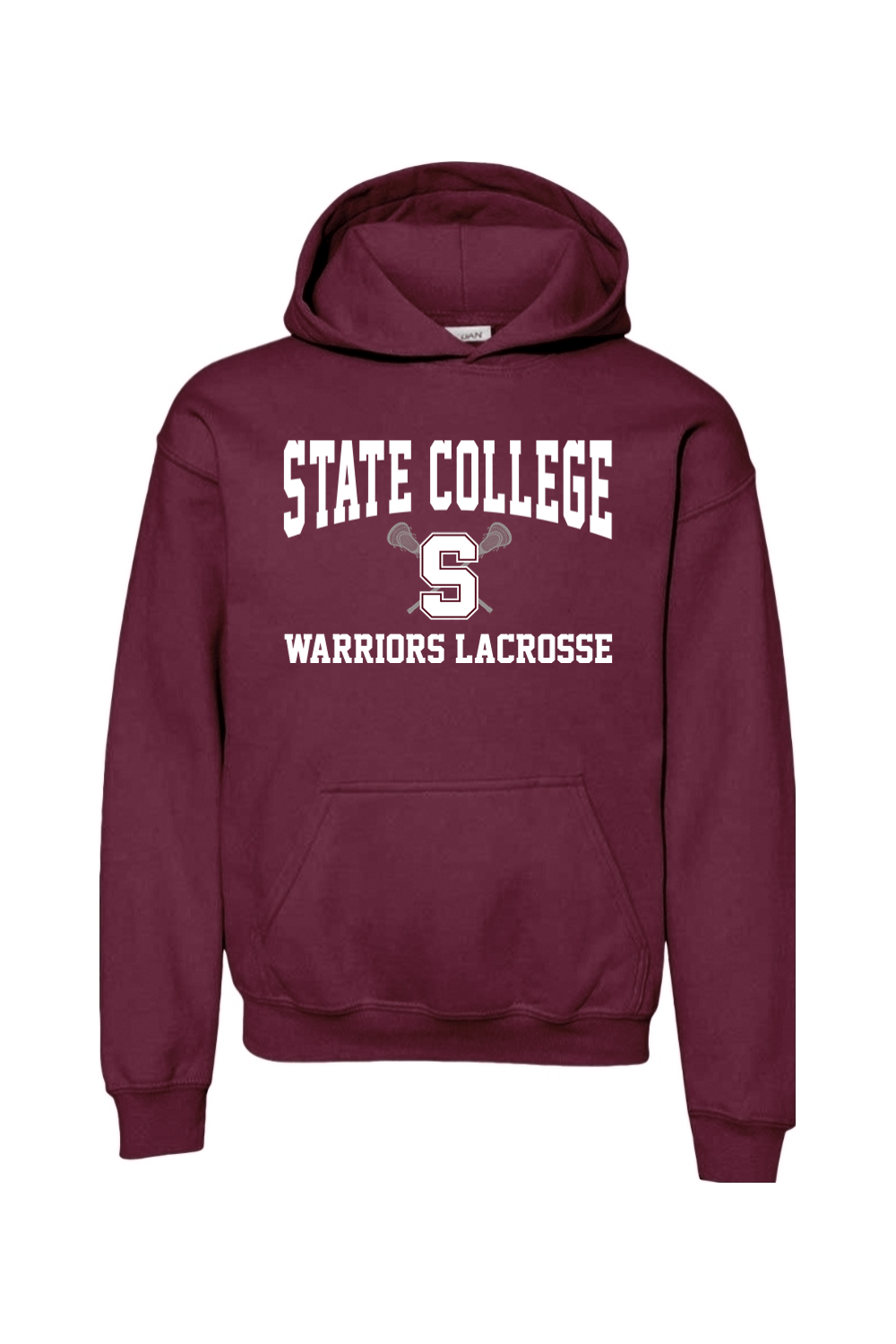 State College LC Youth Hoodie Signature Lacrosse