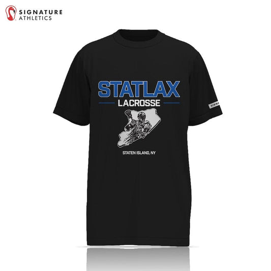 STATLax Lacrosse Academy Men's Short Sleeve Tech Tee: STAT Signature Lacrosse