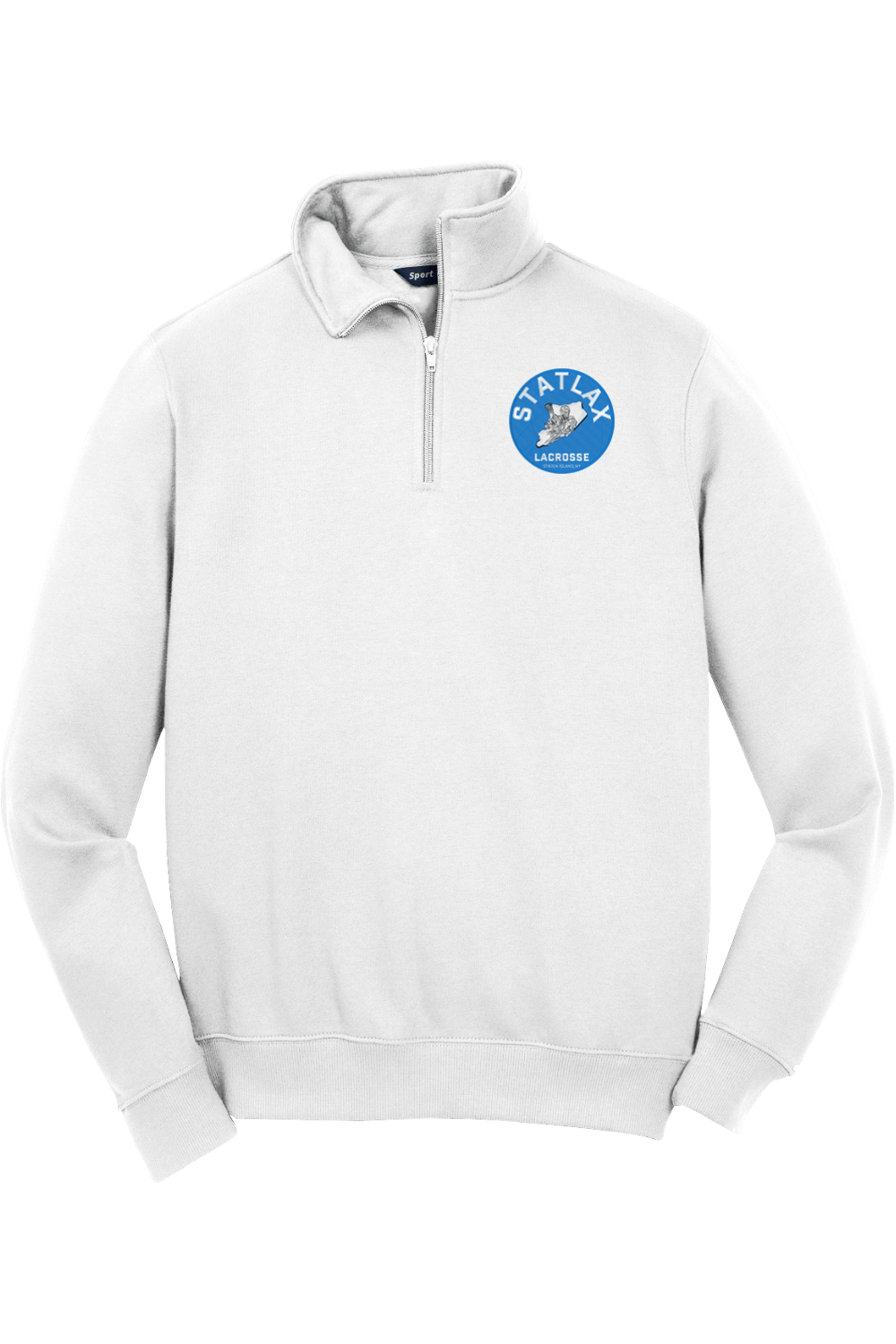 Statlax Lacrosse Adult Embroidered Quarter-Zip Pullover Signature Lacrosse