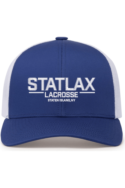 Statlax Lacrosse Embroidered Trucker Hat Signature Lacrosse