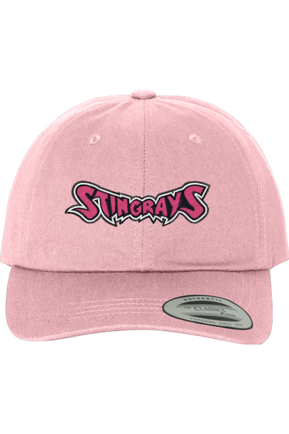 Stingrays Soccer Embroidered Dad Hat Signature Lacrosse