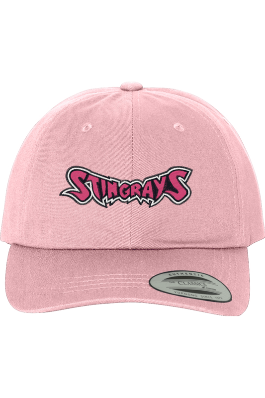 Stingrays Soccer Embroidered Dad Hat Signature Lacrosse