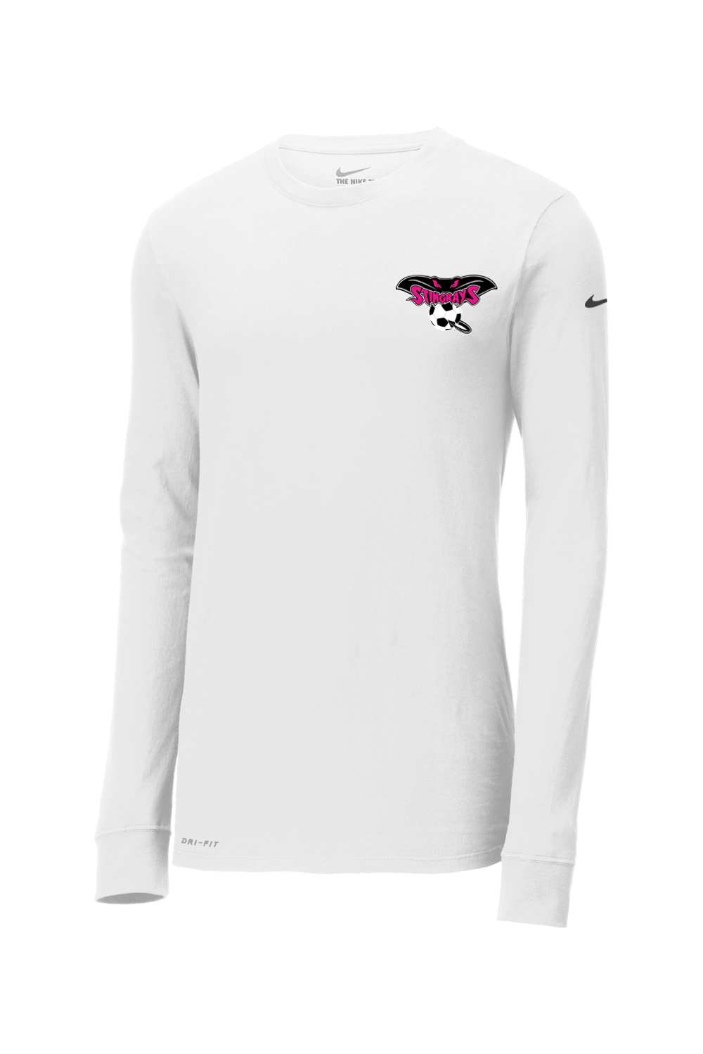 Stingrays Soccer Nike Dri-FIT Cotton/Poly Long Sleeve Tee Signature Lacrosse