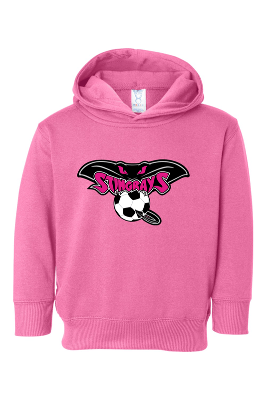 Stingrays Soccer Toddler Fleece Hoodie Signature Lacrosse