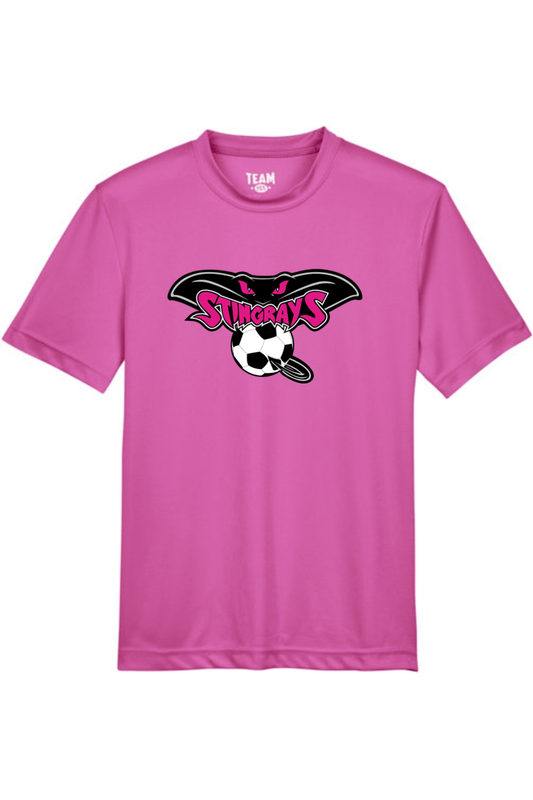 Stingrays Soccer Youth Athletic T-Shirt Signature Lacrosse