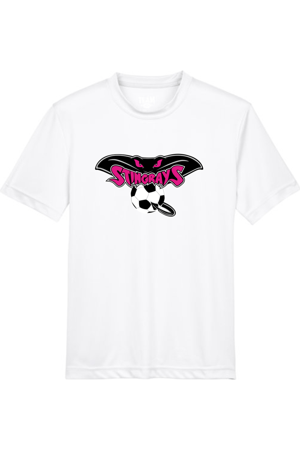 Stingrays Soccer Youth Athletic T-Shirt Signature Lacrosse