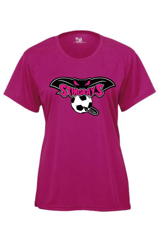 Stingrays Soccer Youth Girl's Athletic T-Shirt Signature Lacrosse