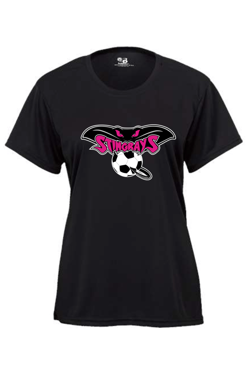 Stingrays Soccer Youth Girl's Athletic T-Shirt Signature Lacrosse