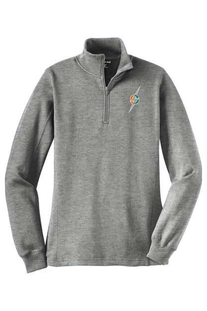 Storm LC Adult Women's Embroidered Quarter-Zip Pullover Signature Lacrosse