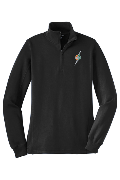 Storm LC Adult Women's Embroidered Quarter-Zip Pullover Signature Lacrosse