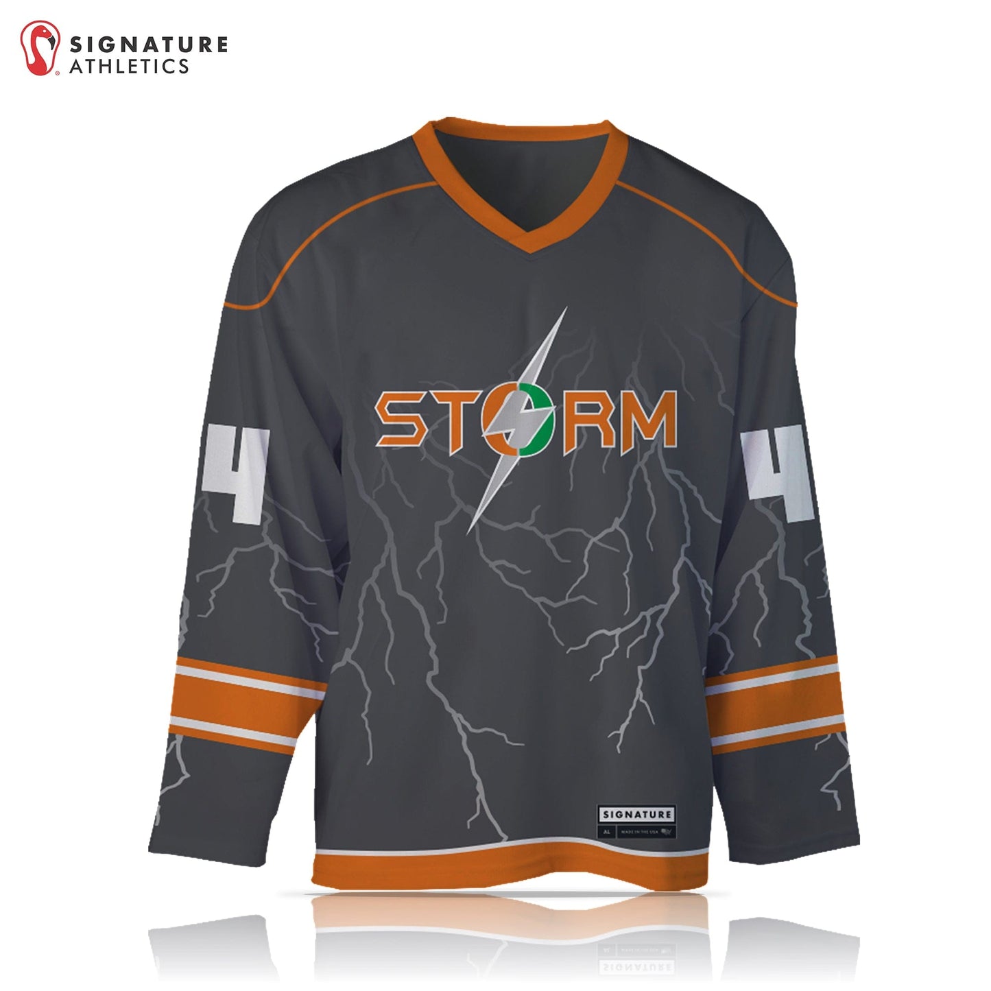 Storm Sports Men's Player Box Goalie Jersey Signature Lacrosse