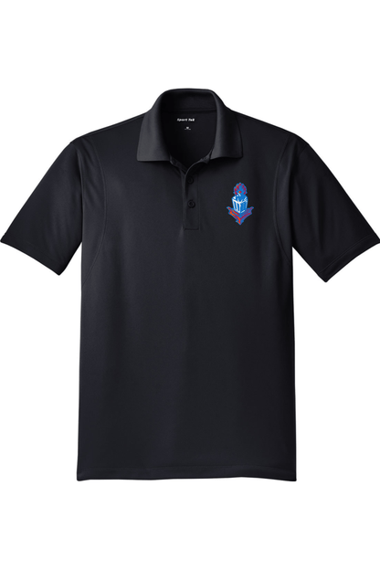 Stoughton Raynham WKLC Adult Embroidered Athletic Polo Signature Lacrosse