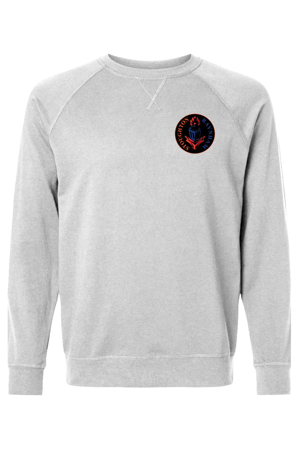 Stoughton Raynham WKLC Adult Heavyweight Raglan Long Sleeve Signature Lacrosse