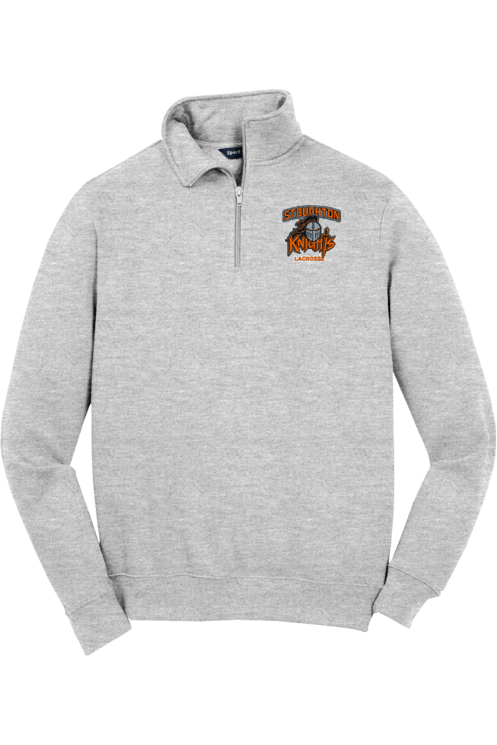 Stoughton YLC Adult Embroidered Quarter-Zip Pullover Signature Lacrosse