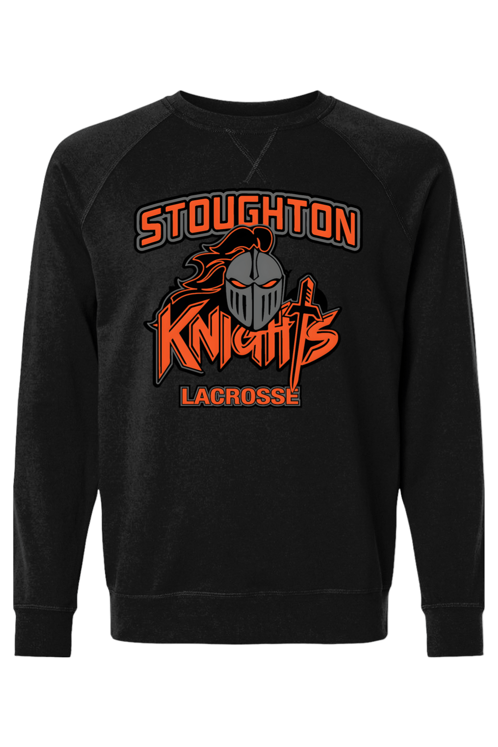 Stoughton YLC Adult Heavyweight Raglan Long Sleeve Signature Lacrosse