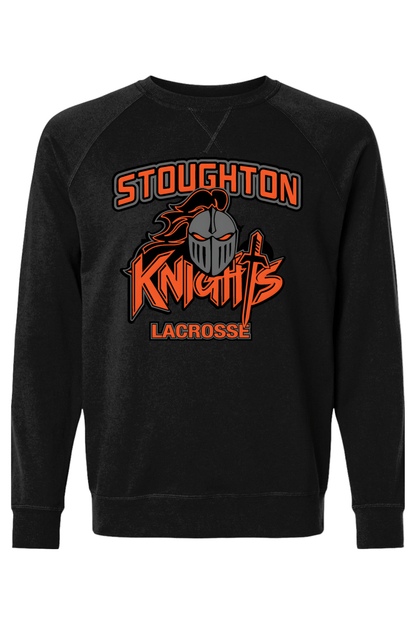 Stoughton YLC Adult Heavyweight Raglan Long Sleeve Signature Lacrosse