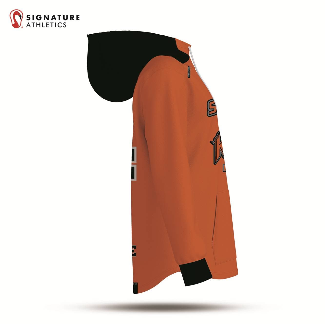 Stoughton Youth Lacrosse Men's Pro Dye Sub Scuba Hoodie Custom Signature Lacrosse