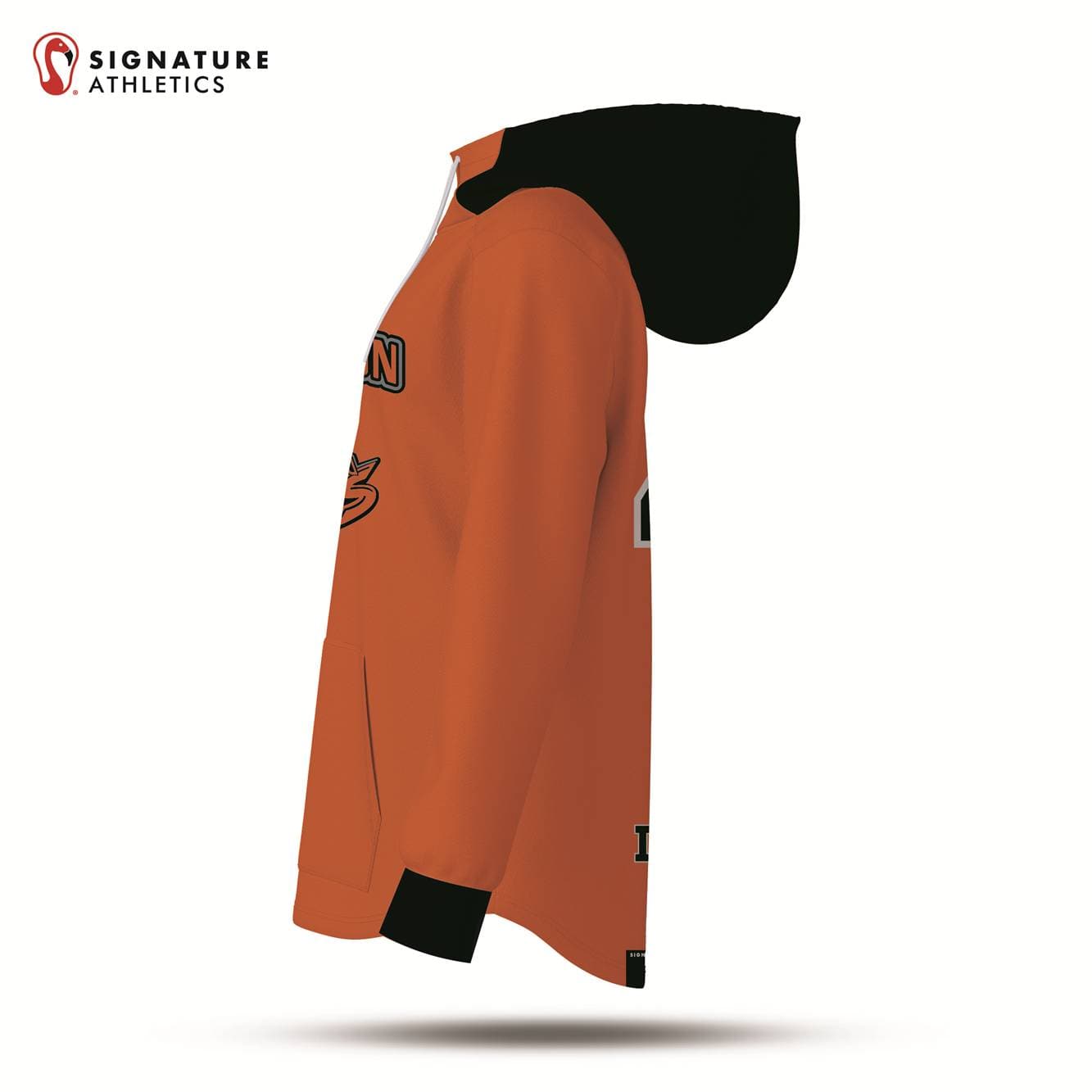 Stoughton Youth Lacrosse Men's Pro Dye Sub Scuba Hoodie Custom Signature Lacrosse