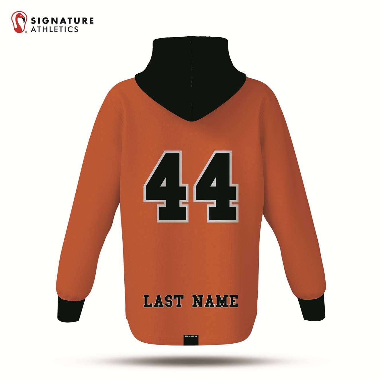 Stoughton Youth Lacrosse Men's Pro Dye Sub Scuba Hoodie Custom Signature Lacrosse