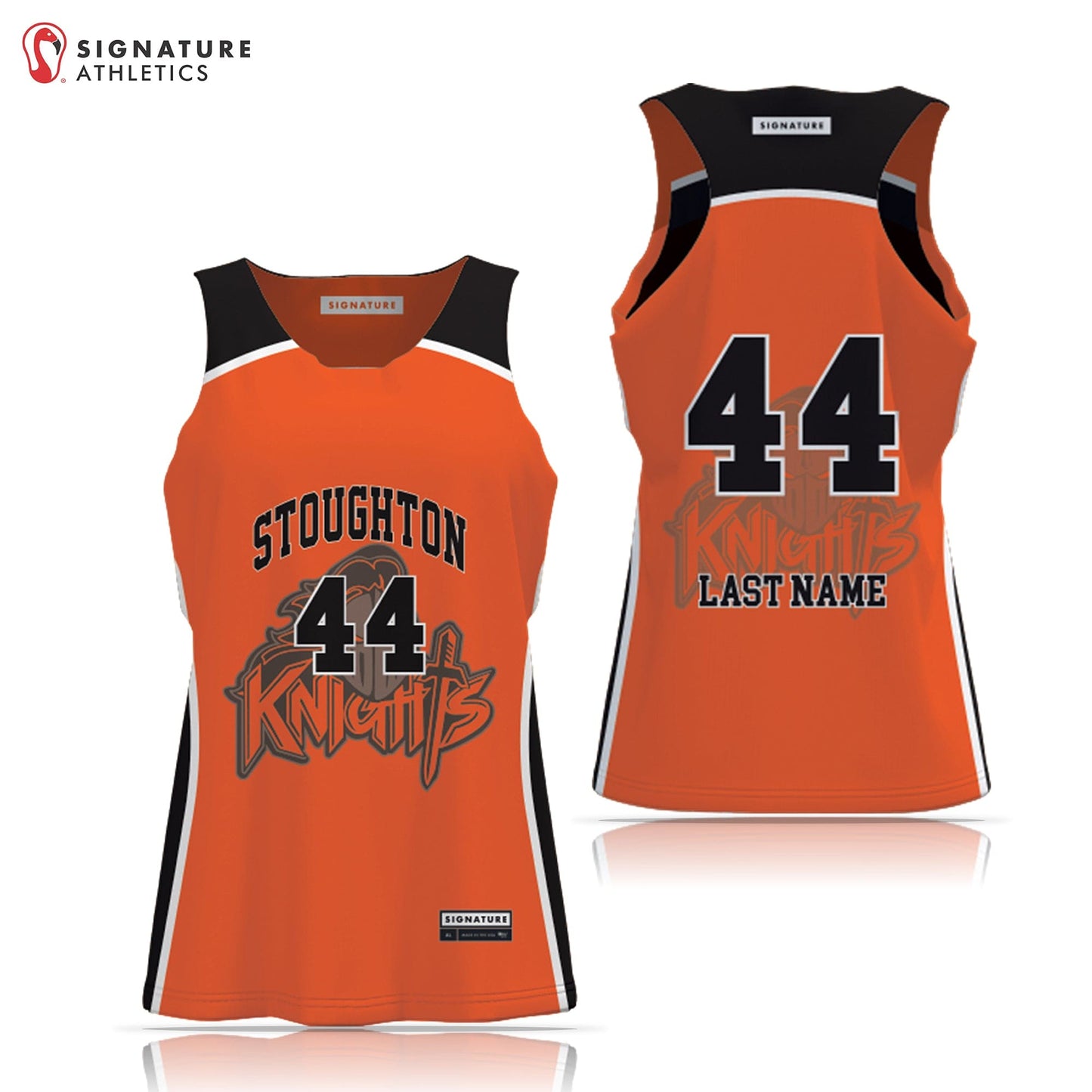 Stoughton Youth Lacrosse Women's Player Reversible Game Pinnie Signature Lacrosse