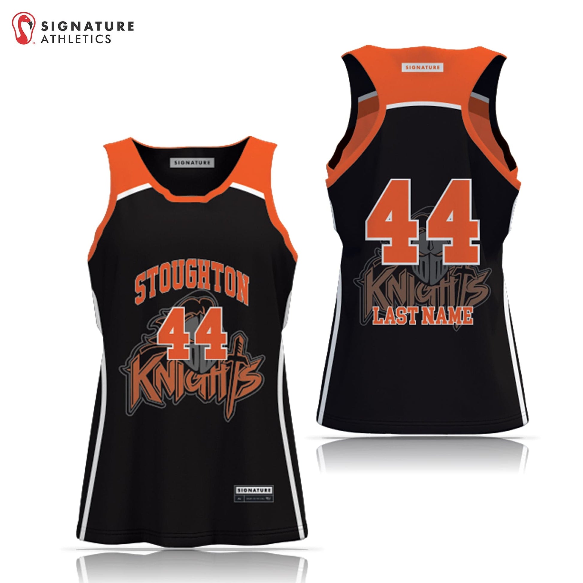 Stoughton Youth Lacrosse Women's Player Reversible Game Pinnie Signature Lacrosse