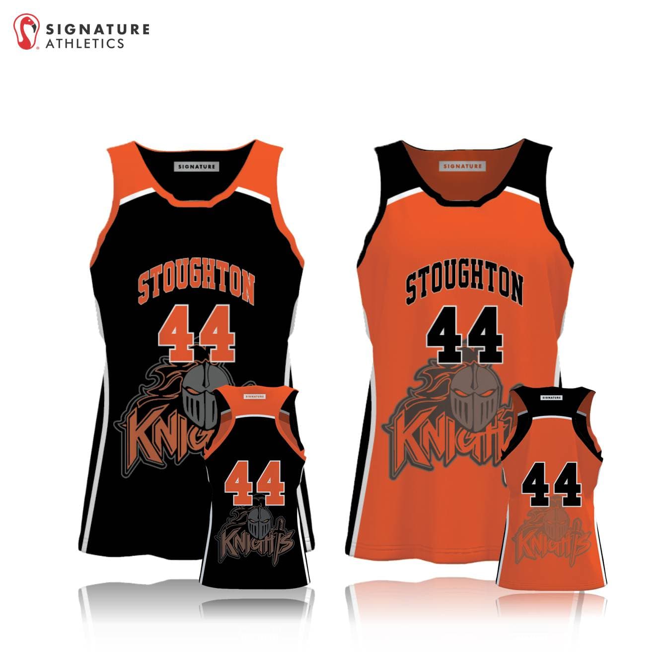 Stoughton Youth Lacrosse Women's Player Reversible Pinnie: Stoughton Youth Lacrosse Signature Lacrosse