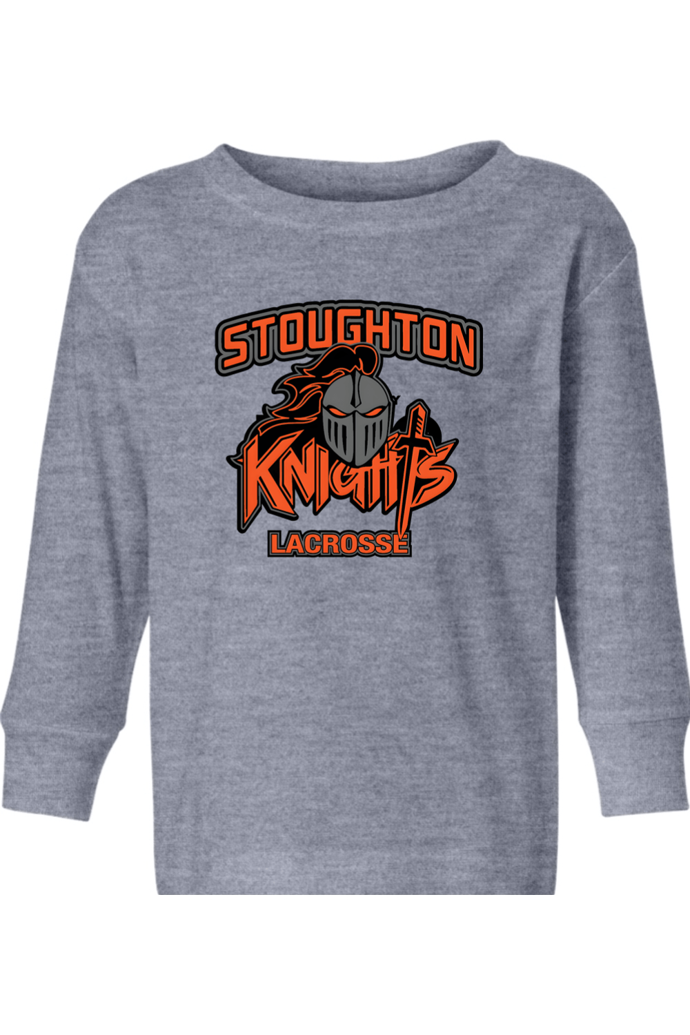 Stoughton Youth Lacrossse Toddler Long Sleeve T-Shirt Signature Lacrosse