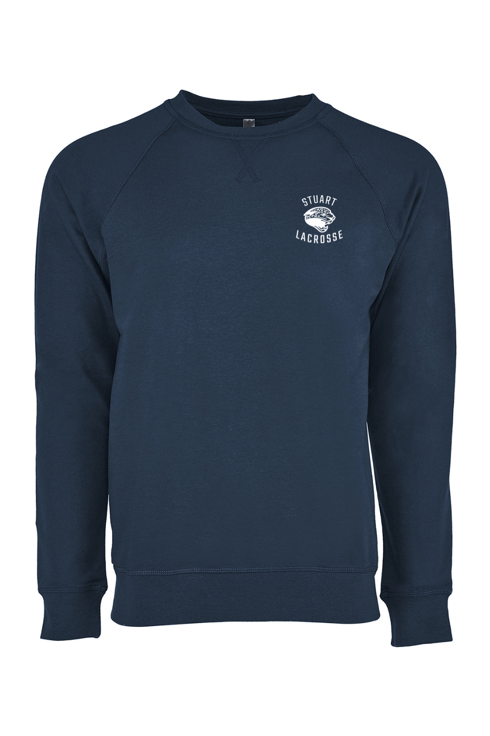 Stuart Lacrosse Adult Heavyweight Raglan Long Sleeve Signature Lacrosse