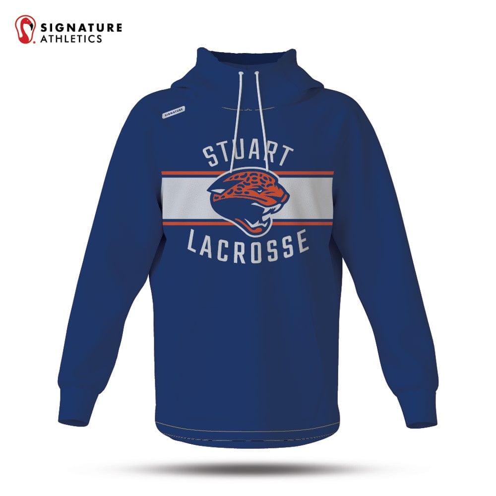 Stuart Lacrosse Blue Dye Sub Hoodie Signature Lacrosse