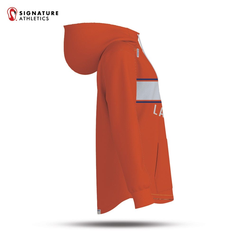 Stuart Lacrosse Orange Dye Sub Hoodie Signature Lacrosse