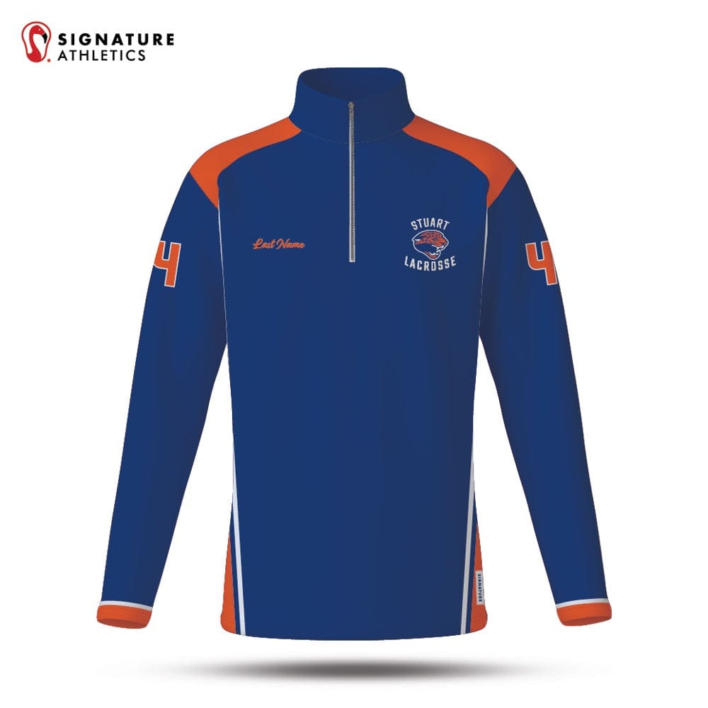 Stuart Lacrosse Quarter Zip Signature Lacrosse