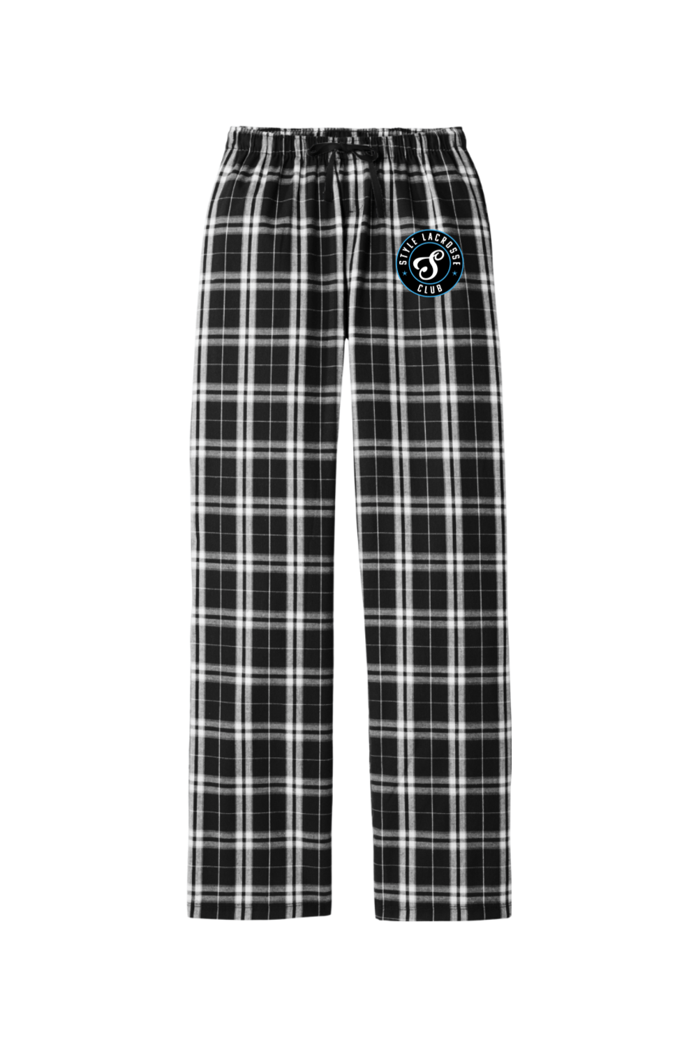 Style Lacrosse Adult Women's Flannel Plaid Pants Signature Lacrosse
