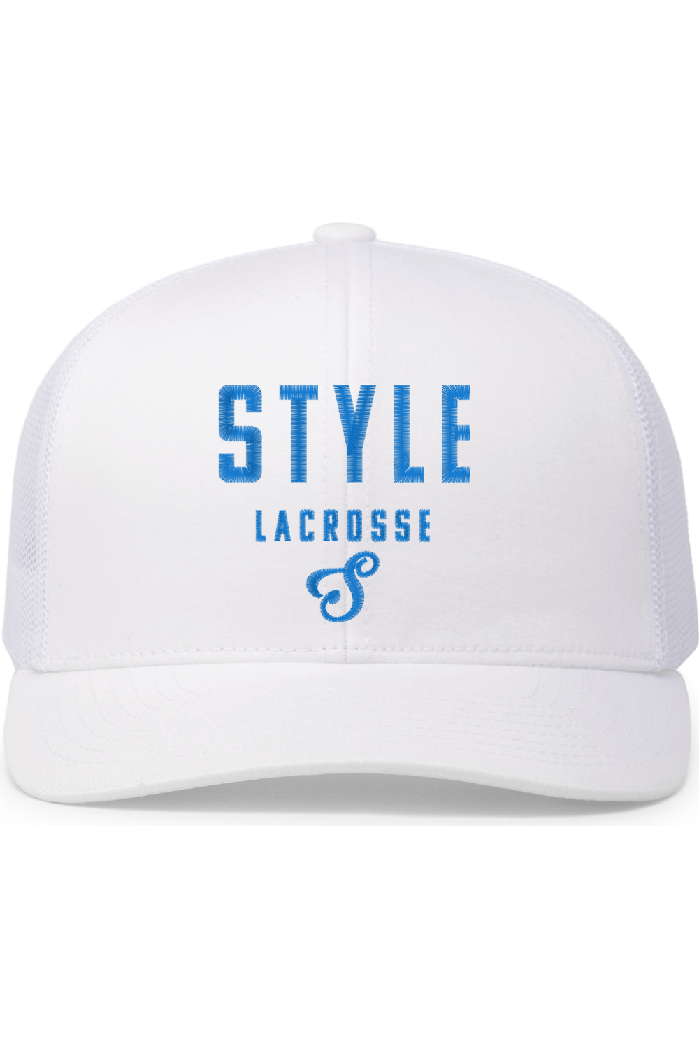Style Lacrosse Embroidered Trucker Hat Signature Lacrosse