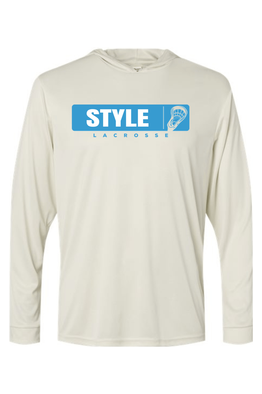 Style Lacrosse Hooded Long Sleeve T-Shirt Signature Lacrosse