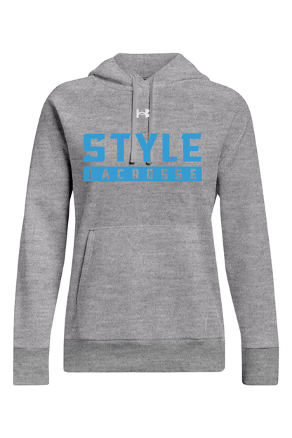 Style Lacrosse Women's Rival Fleece Hooded Sweatshirt Signature Lacrosse