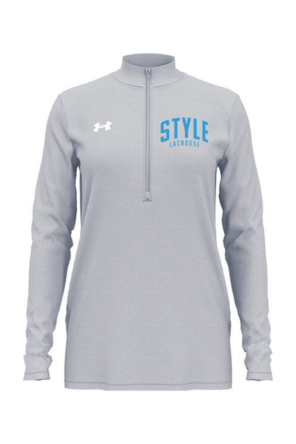 Style Lacrosse Women's Team Tech Half-Zip Pullover Signature Lacrosse
