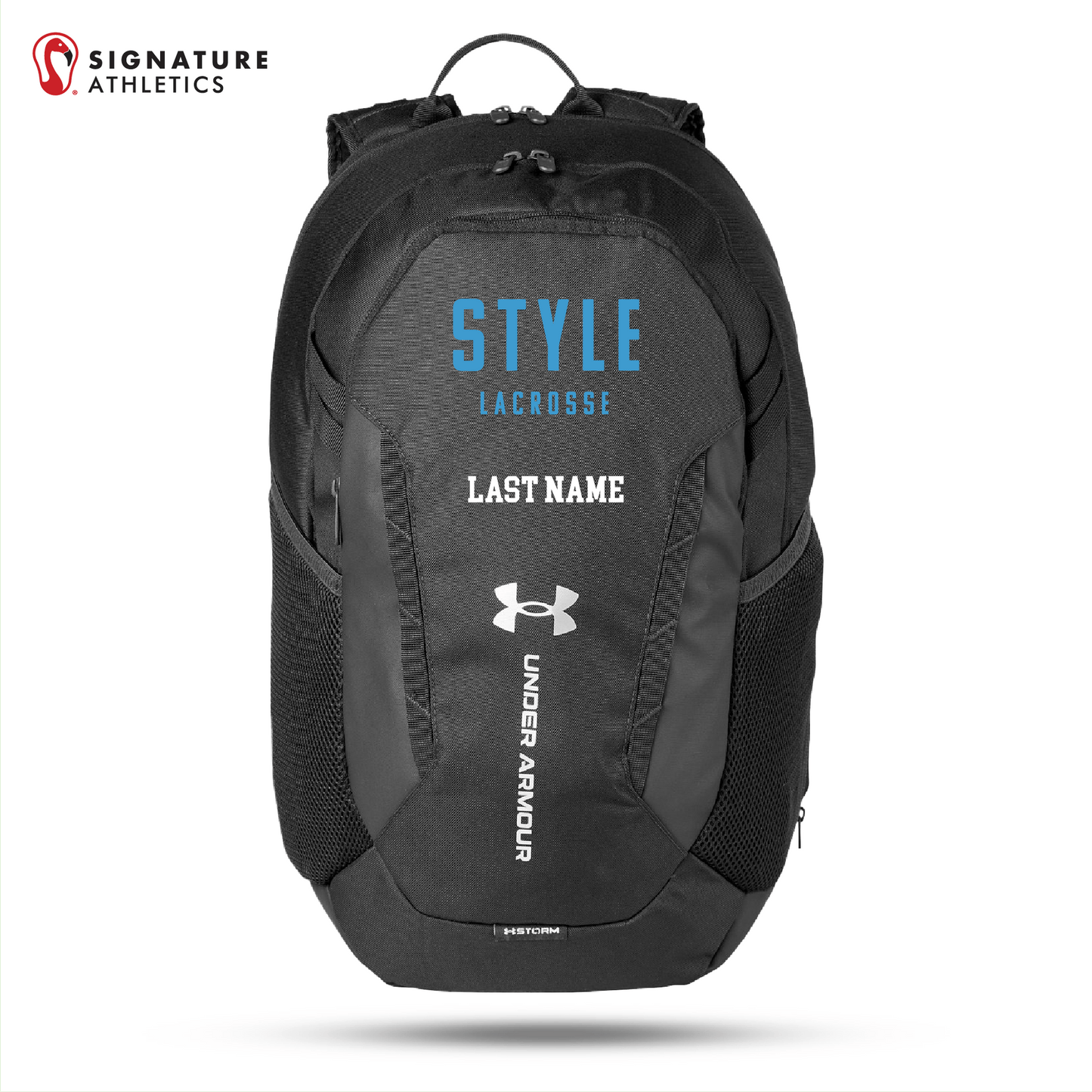 Style Lacrosse Women's UA Team Hustle Backpack 6.0 : Style Signature Lacrosse