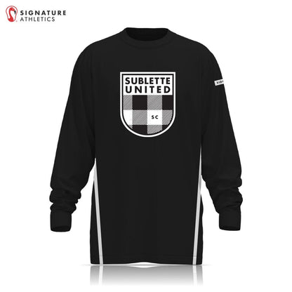 Sublette United Long Sleeve Tech Tee Signature Lacrosse