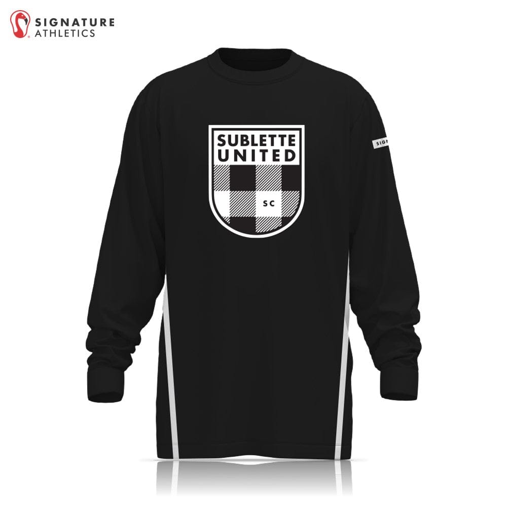 Sublette United Long Sleeve Tech Tee: U8 Signature Lacrosse