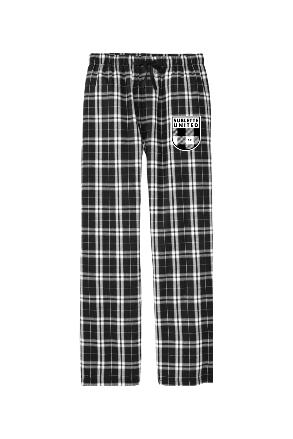 Sublette United Soccer Adult Men's Flannel Plaid Pants Signature Lacrosse