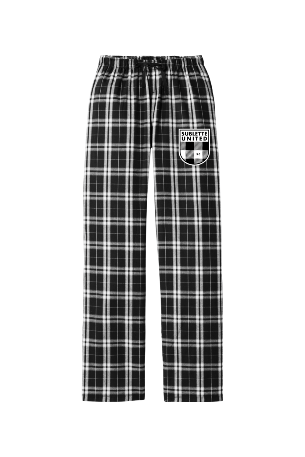 Sublette United Soccer Adult Women's Flannel Plaid Pants Signature Lacrosse