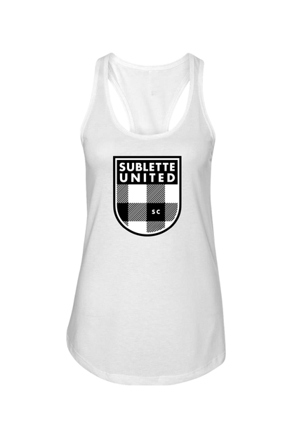 Sublette United Soccer Adult Women's Tank Top Signature Lacrosse