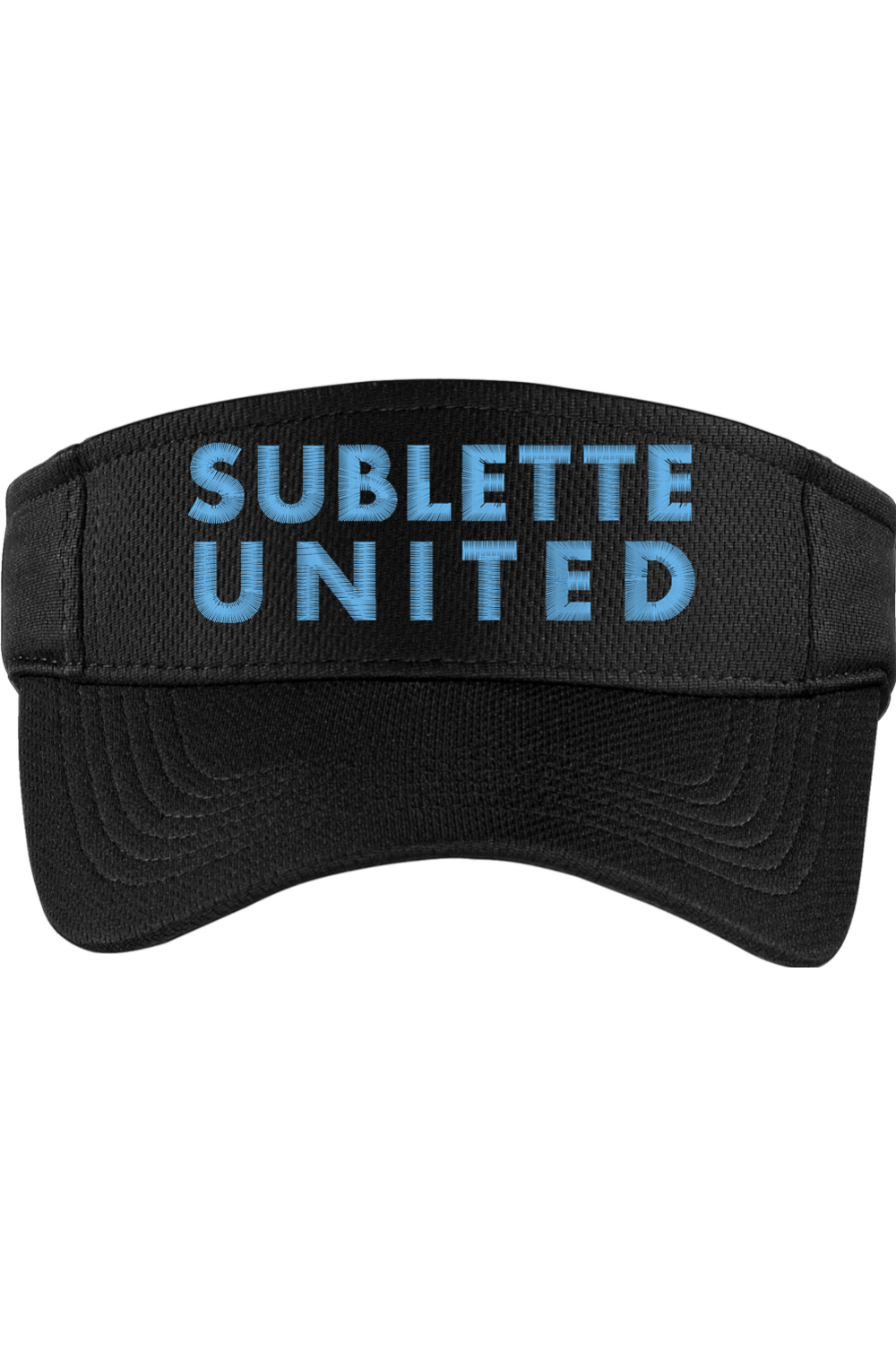 Sublette United Soccer Embroidered Visor Signature Lacrosse