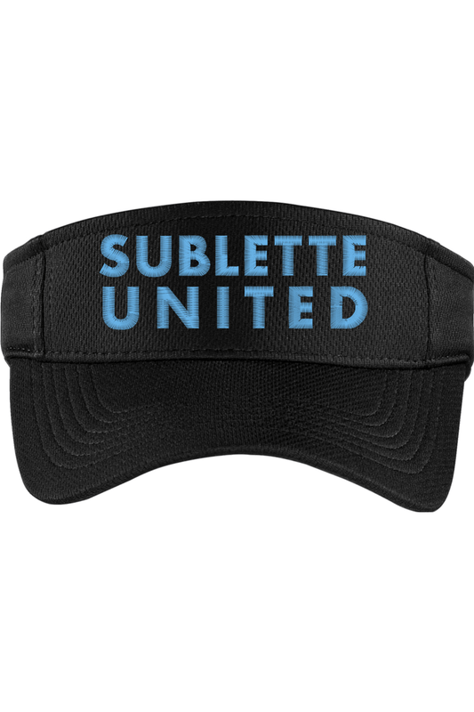 Sublette United Soccer Embroidered Visor Signature Lacrosse